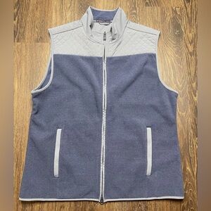 Southern Tide Vest Mens Large Tide To Trail Outdoors Hiking Full Zip